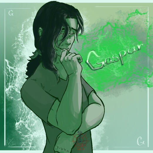 Arte de personagem - meio corpo