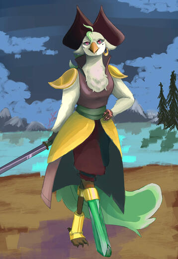 Fanart Capitã selene mlp